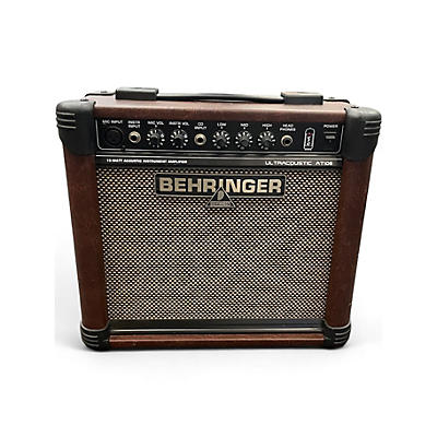 Used Behringer AT108 1X8 15W Ultracoustic Acoustic Guitar Combo Amp