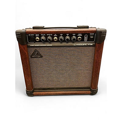 Used Behringer AT108 1X8 15W Ultracoustic Acoustic Guitar Combo Amp