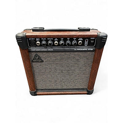 Used Behringer AT108 1X8 15W Ultracoustic Acoustic Guitar Combo Amp