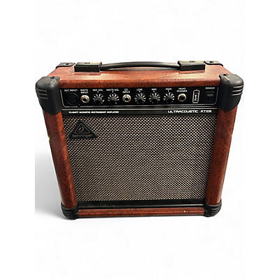 Used Behringer AT108 1X8 15W Ultracoustic Acoustic Guitar Combo Amp