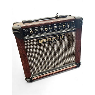 Used Behringer AT108 1X8 15W Ultracoustic Acoustic Guitar Combo Amp