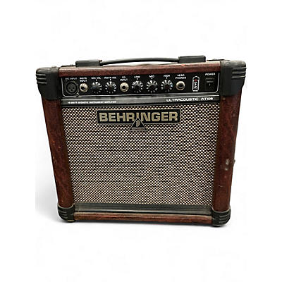 Used Behringer AT108 1X8 15W Ultracoustic Acoustic Guitar Combo Amp