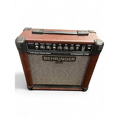Used Behringer AT108 1X8 15W Ultracoustic Acoustic Guitar Combo Amp