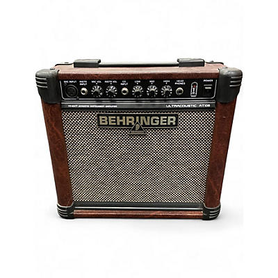 Used Behringer AT108 1X8 15W Ultracoustic Acoustic Guitar Combo Amp