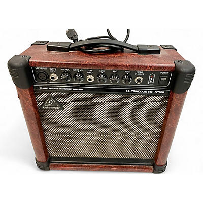 Used Behringer AT108 1X8 15W Ultracoustic Acoustic Guitar Combo Amp