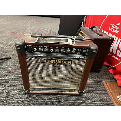 Used Behringer AT108 1X8 15W Ultracoustic Acoustic Guitar Combo Amp