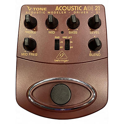 Used Behringer Acoustic ADI21 Direct Box