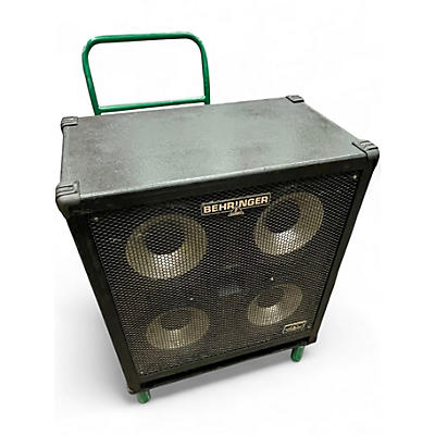 Used Behringer BA410 Ultrabass 4x10 1000W Bass Cabinet