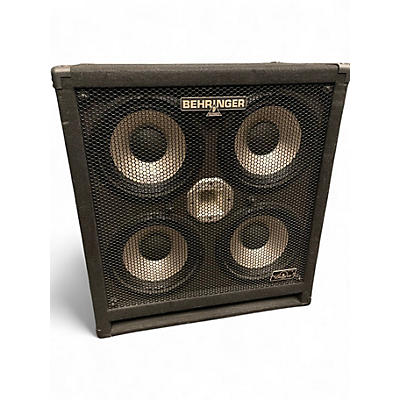 Used Behringer BA410 Ultrabass 4x10 1000W Bass Cabinet