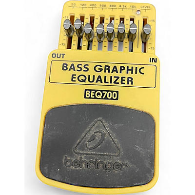 Used Behringer BASS GRAPHIC EQUALIZER Pedal