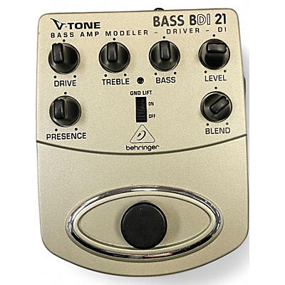 Behringer Used Behringer BDI21 V-Tone Bass Driver Bass Effect Pedal