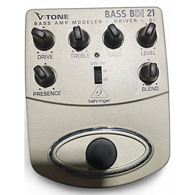 Used Behringer BDI21 V-Tone Bass Driver Bass Effect Pedal