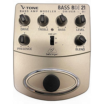 Used Behringer BDI21 V-Tone Bass Driver Bass Effect Pedal