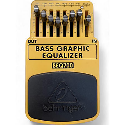 Behringer Used Behringer BEQ700 Graphic Equalizer Bass Effect Pedal