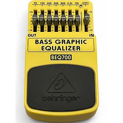 Used Behringer BEQ700 Graphic Equalizer Bass Effect Pedal
