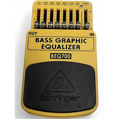 Used Behringer BEQ700 Graphic Equalizer Bass Effect Pedal