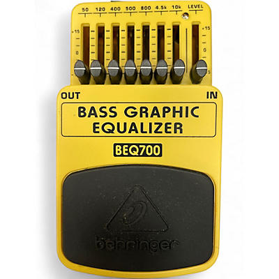 Used Behringer BEQ700 Graphic Equalizer Bass Effect Pedal