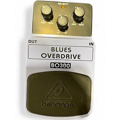Used Behringer BO300 Blues Overdrive Effect Pedal