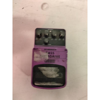 Behringer Used Behringer BOD100 Effect Pedal