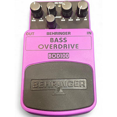 Used Behringer BOD100 Effect Pedal