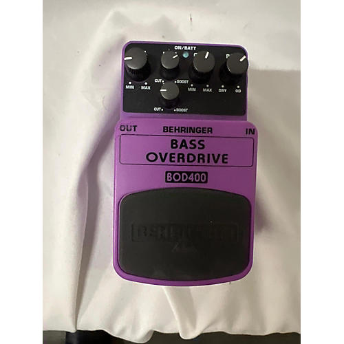 Behringer Used Behringer BOD400 Bass Overdrive Bass Effect Pedal