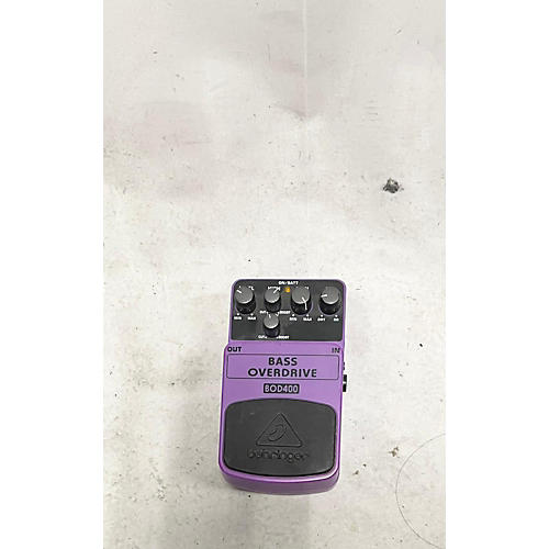 Behringer Used Behringer BOD400 Bass Overdrive Bass Effect Pedal