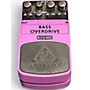Used Behringer BOD400 Bass Overdrive Bass Effect Pedal