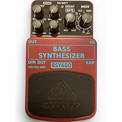 Used Behringer BSY600 Bass Synthesizer Bass Effect Pedal