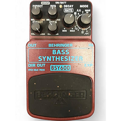 Used Behringer BSY600 Bass Synthesizer Bass Effect Pedal