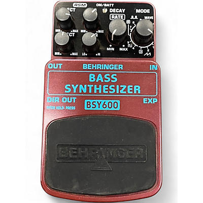 Used Behringer BSY600 Bass Synthesizer Bass Effect Pedal
