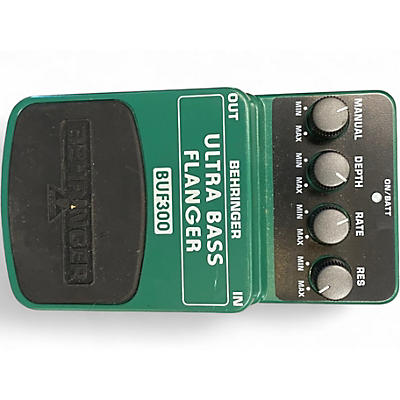 Used Behringer BUF300 Ultra Bass Flanger Bass Effect Pedal