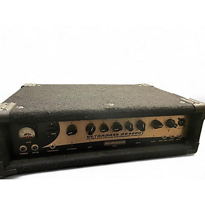 Used Behringer BX3000T Ultrabass 300W Bass Amp Head