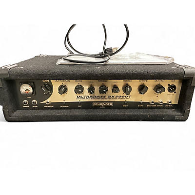 Used Behringer BX3000T Ultrabass 300W Bass Amp Head