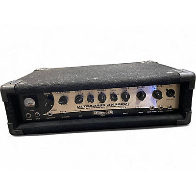 Used Behringer BX3000T Ultrabass 300W Bass Amp Head