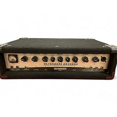 Used Behringer BX4500H 450W Bass Amp Head