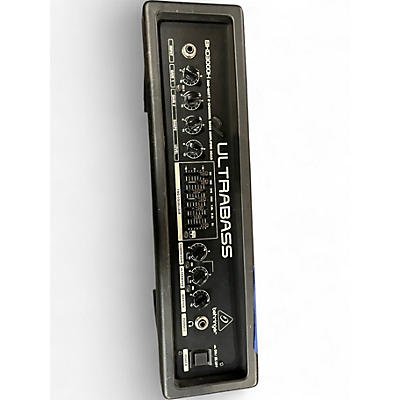 Used Behringer BXD3000H Ultra Bass Bass Amp Head