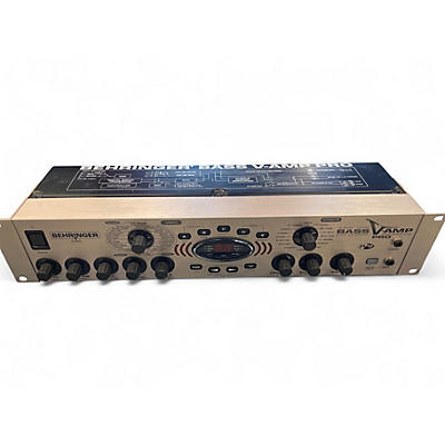 Used Behringer Bass V-AMP Pro Rack Bass Effect Pedal