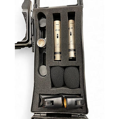 Used Behringer C-2 PAIR Condenser Microphone