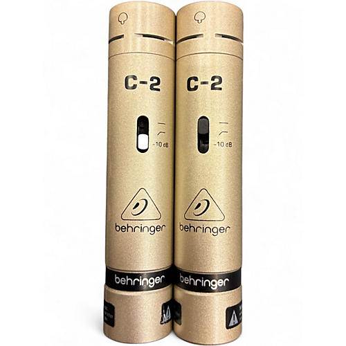 Used Behringer C-2 Recording Microphone Pack