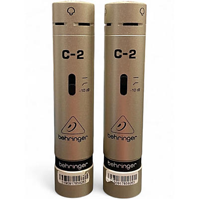 Used Behringer C2 Pair Condenser Microphone