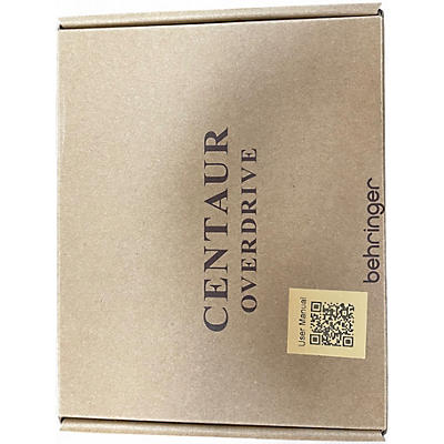 Used Behringer CENTAUR Effect Pedal