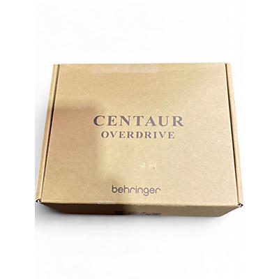 Used Behringer CENTAUR OVERDRIVE Effect Pedal