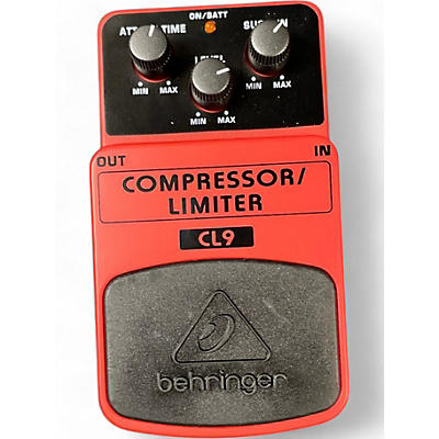 Used Behringer CL9 Compressor/Limiter Effect Pedal