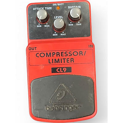 Used Behringer CL9 Compressor/Limiter Effect Pedal