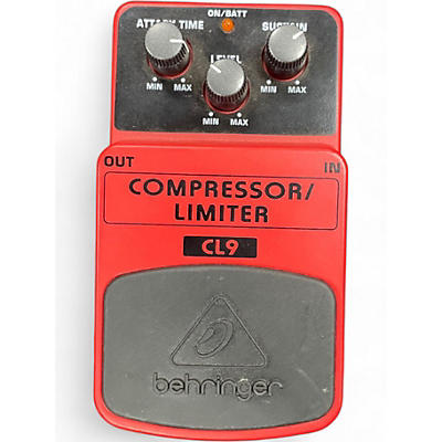 Used Behringer CL9 Compressor/Limiter Effect Pedal