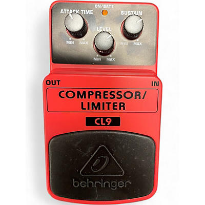 Used Behringer CL9 Compressor/Limiter Effect Pedal