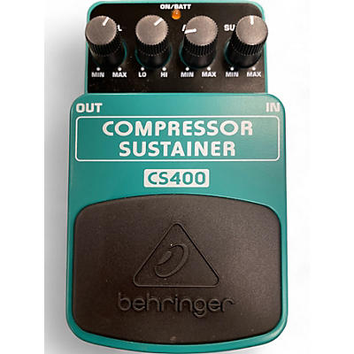 Behringer Used Behringer CS400 Compressor Sustainer Effect Pedal