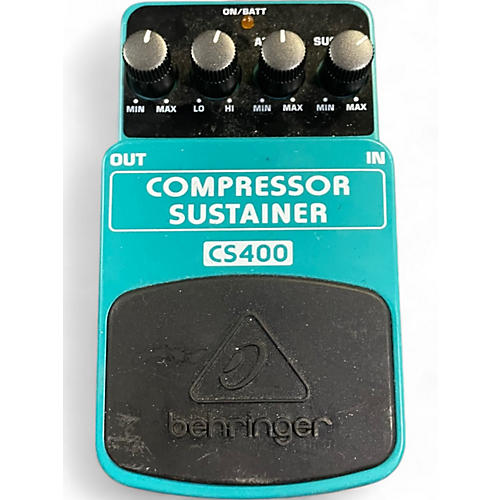 Behringer Used Behringer CS400 Compressor Sustainer Effect Pedal