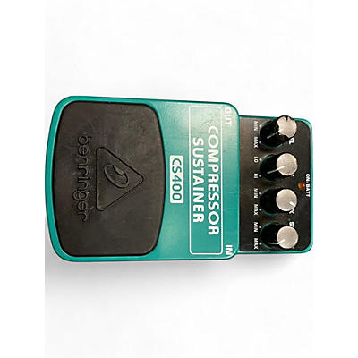 Behringer Used Behringer CS400 Compressor Sustainer Effect Pedal