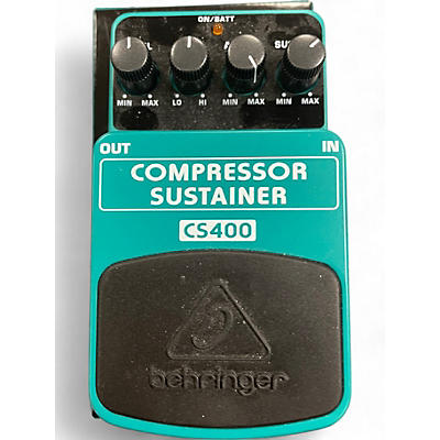 Behringer Used Behringer CS400 Compressor Sustainer Effect Pedal